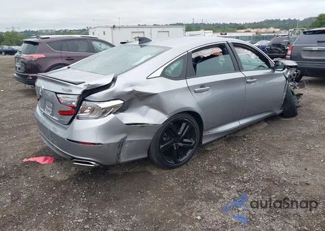 2022 Honda Accord Sport из США, поврежденный, VIN 1HGCV1F34NA019630